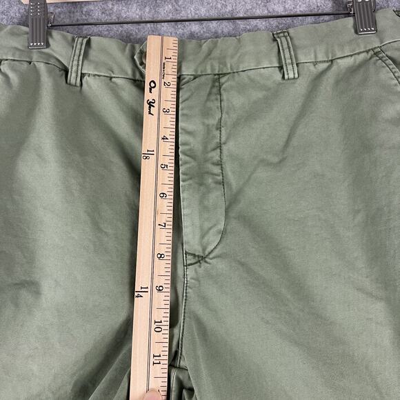 Rails Chino Pants Mens 32x30 Green Twill Flat Front Straight Casual Preppy - Picture 5 of 14